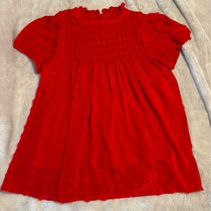 Like New Swiss Dot Blouse